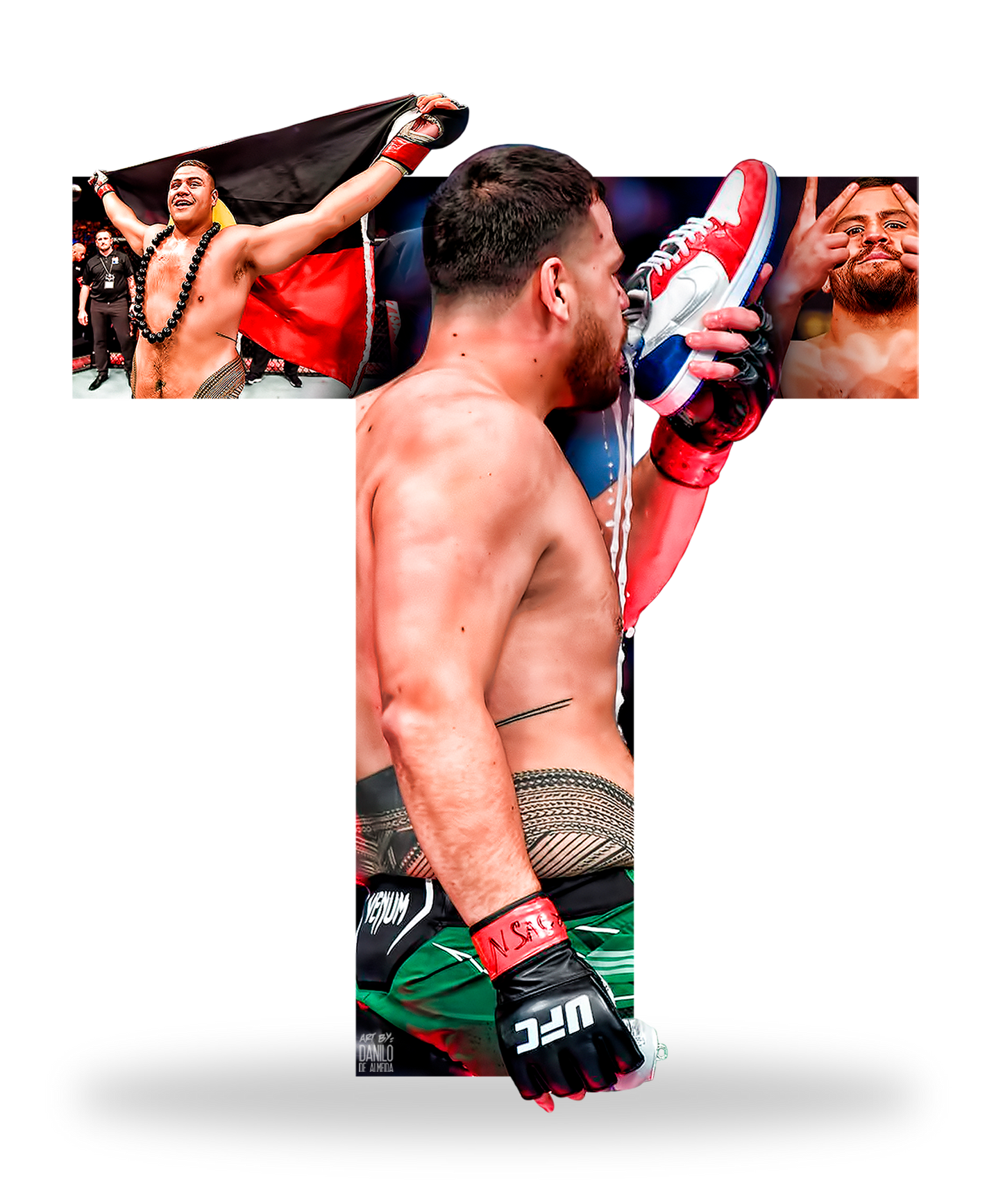 BAMBAM x TAI TUIVASA x BLACK TEE